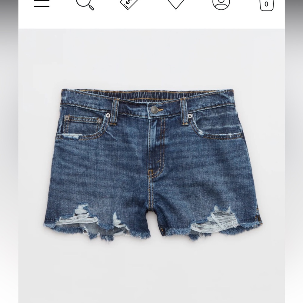Aerie Daydream Denim Shorts